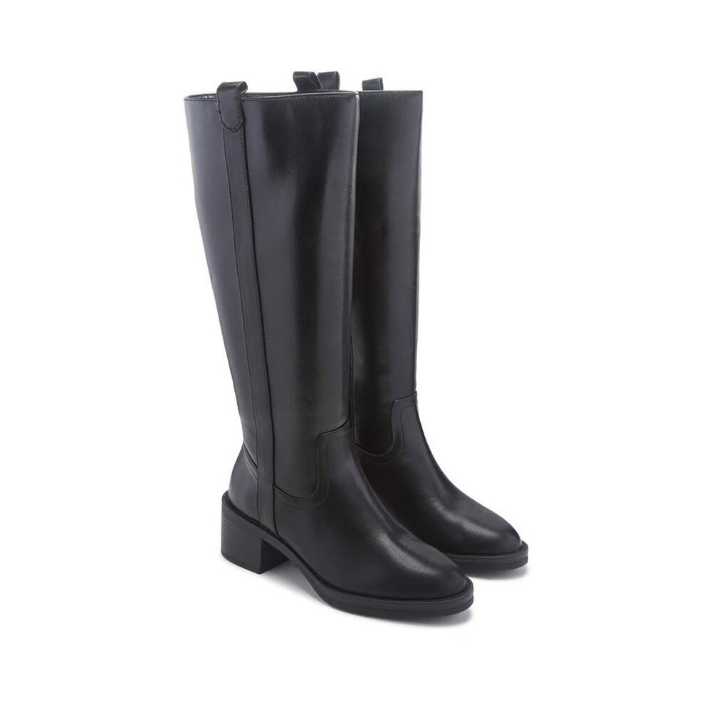 Kensie Women's Naya Knee High Boots Black Size 10‎